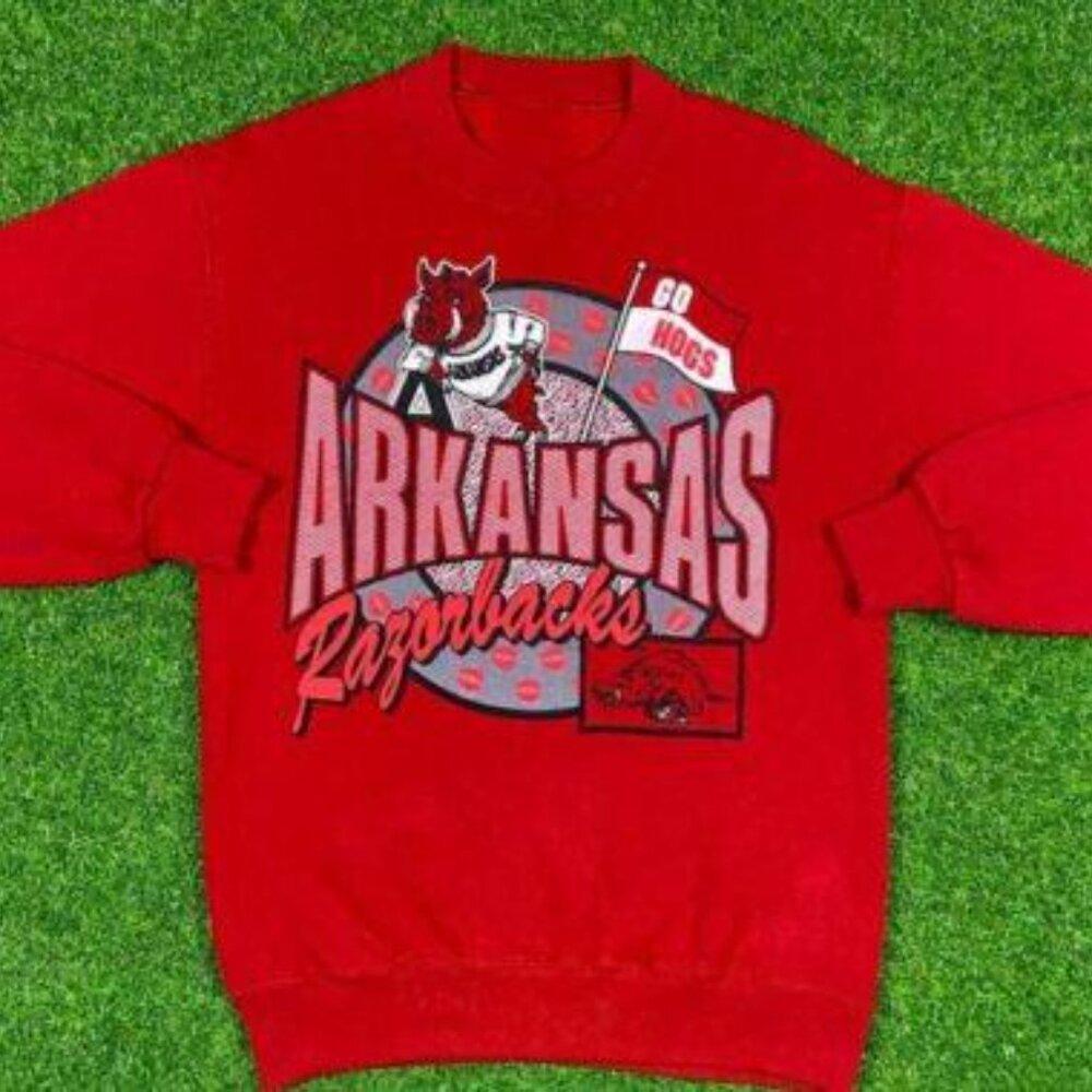University Of Arkansas Razorbacks Sweatshirt, Arkansas Elbertfranklin5